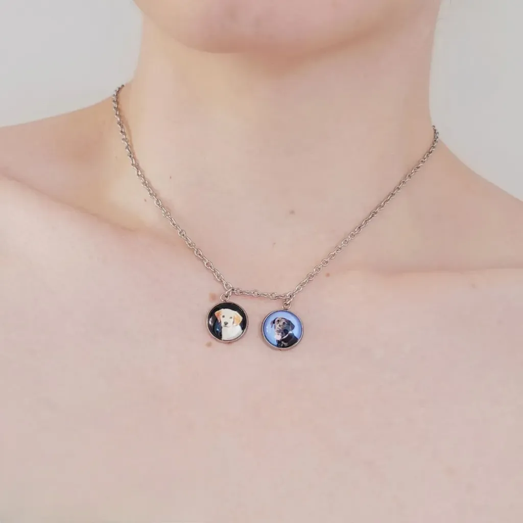 Collar DESTELLO en cadena