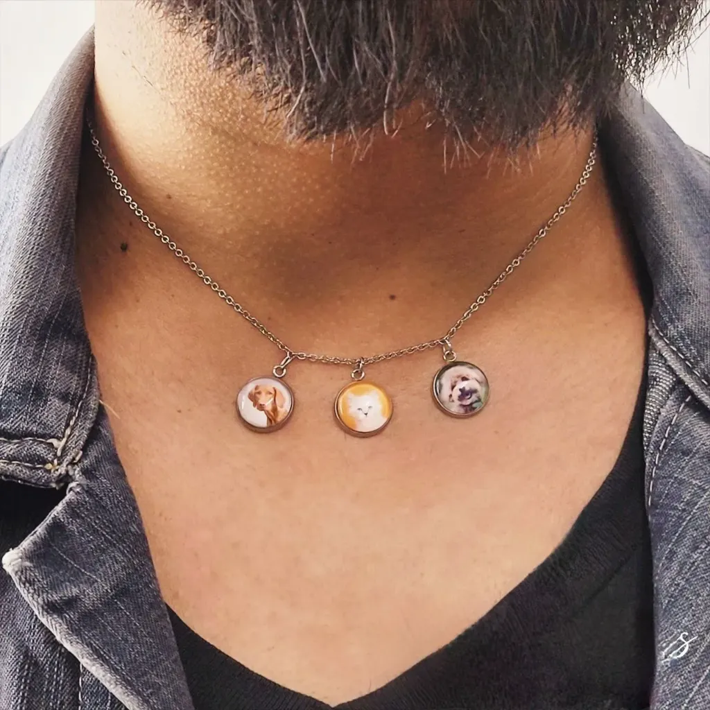 Collar ECOS en cadena