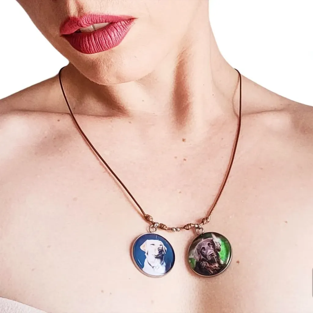 Collar SUPERNOVA en hilo