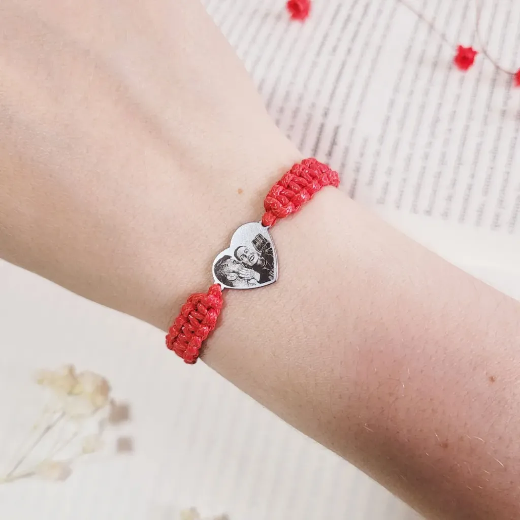 Pulsera AMORE MIO en hilo grueso