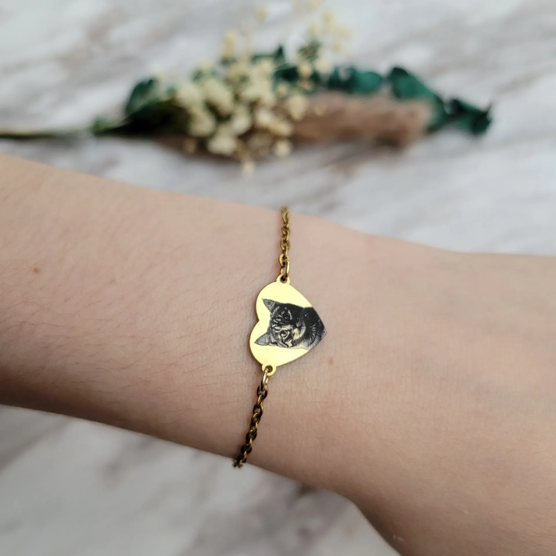 Pulsera AMORE MIO dorada