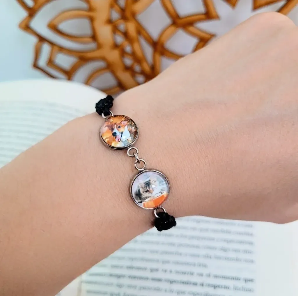 Pulsera ROCOCÓ dos dijes