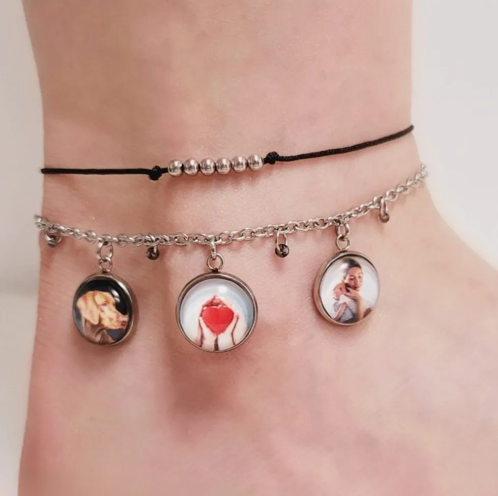 Tobillera CREA 3 dijes